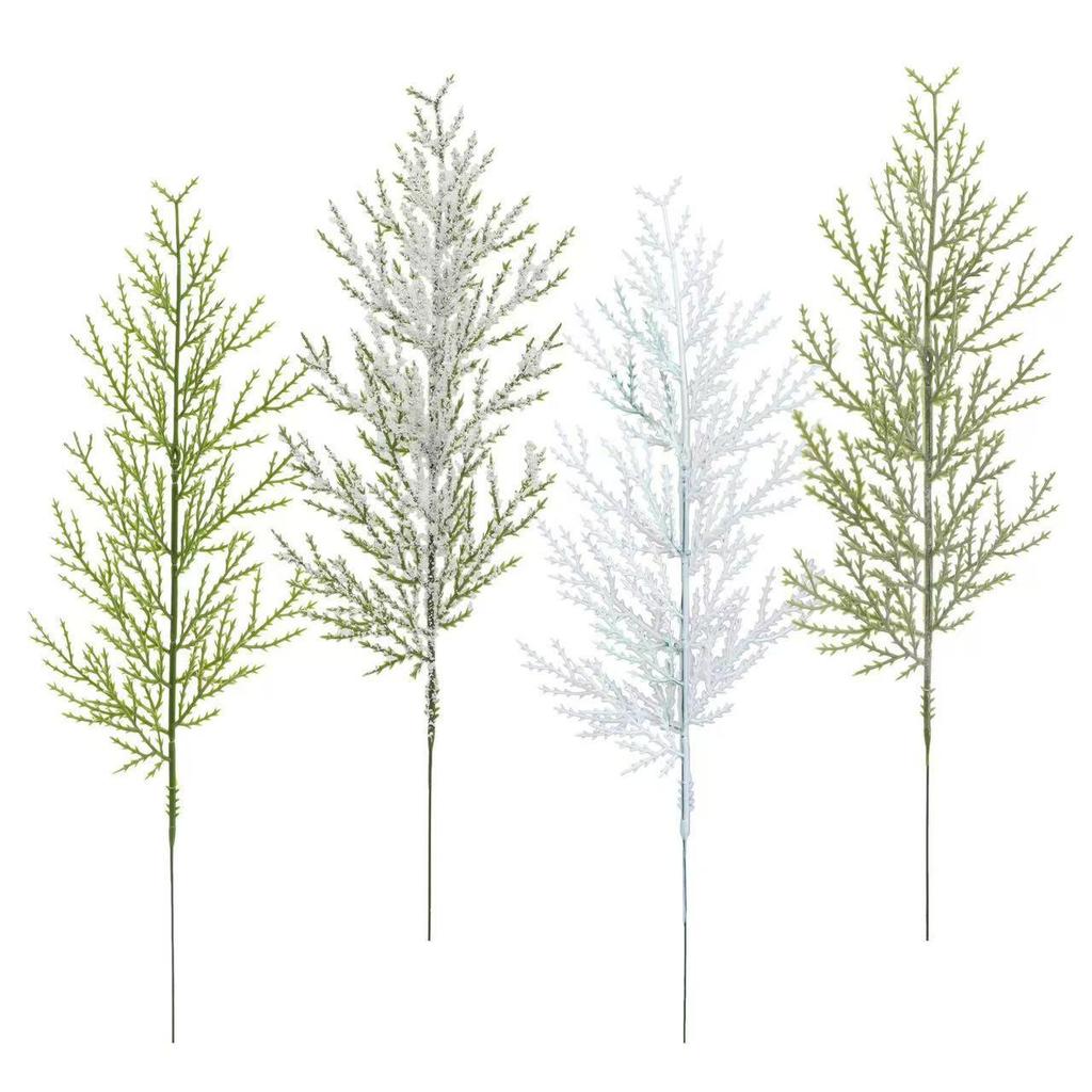 Artificial Greenery Pine Needles for Holiday Floral Arrangements and Decorations