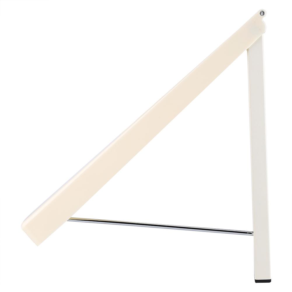 Folding Hidden Wall mount Hanger Retractable Indoor Bedroom Clothes Towel Rack