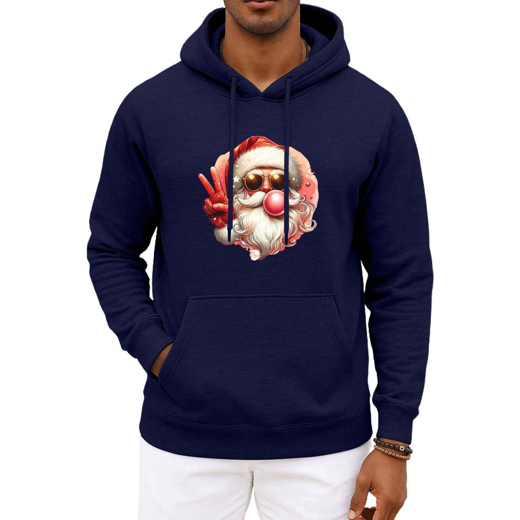 Men's And Women's Christmas Hooded Hood Long Sleeves Hoodie