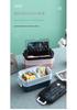 Lunch Box a Doppio Strato Adatta al Microonde: Plastica per Alimenti, Mantiene Fresco, Contenitore Bento Sigillato, Ideale per Lavoratori d'Ufficio.