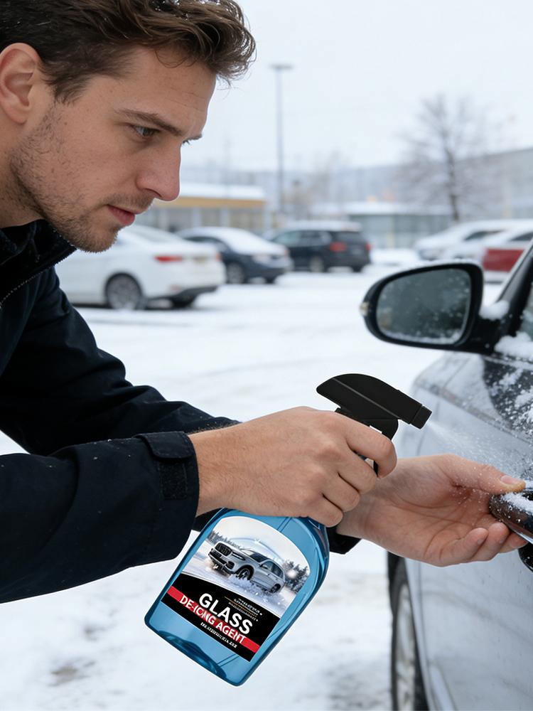 

Windshield Deicer 12fl.oz Defroster Glass Cleaner Deicer Spray For Car Windshield For Truck Frost Windscreens Mirrors Headlights
