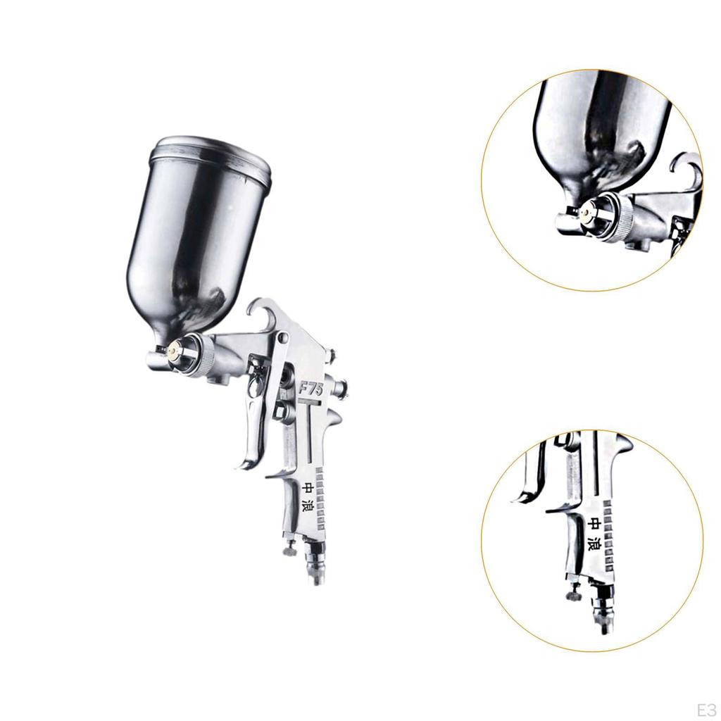 Auto Car Sprayer Stable Performance with 400ml Cup Paint for Fence Air Compressor Tool