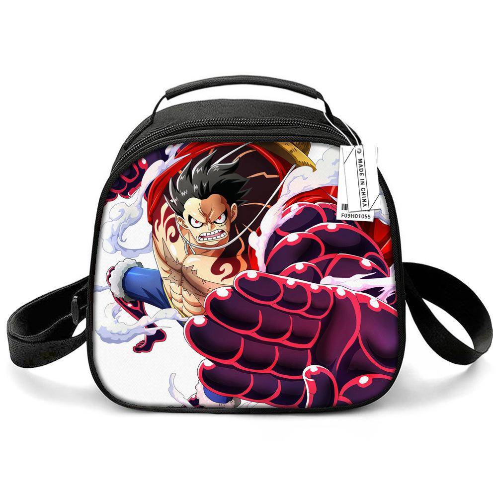 Animation Lunch Box Thermal Insulation Bag Lunch Bag Student Thickened Aluminum Foil Nautical King Storage Thermal Insulation Meal Bag Ice Bag