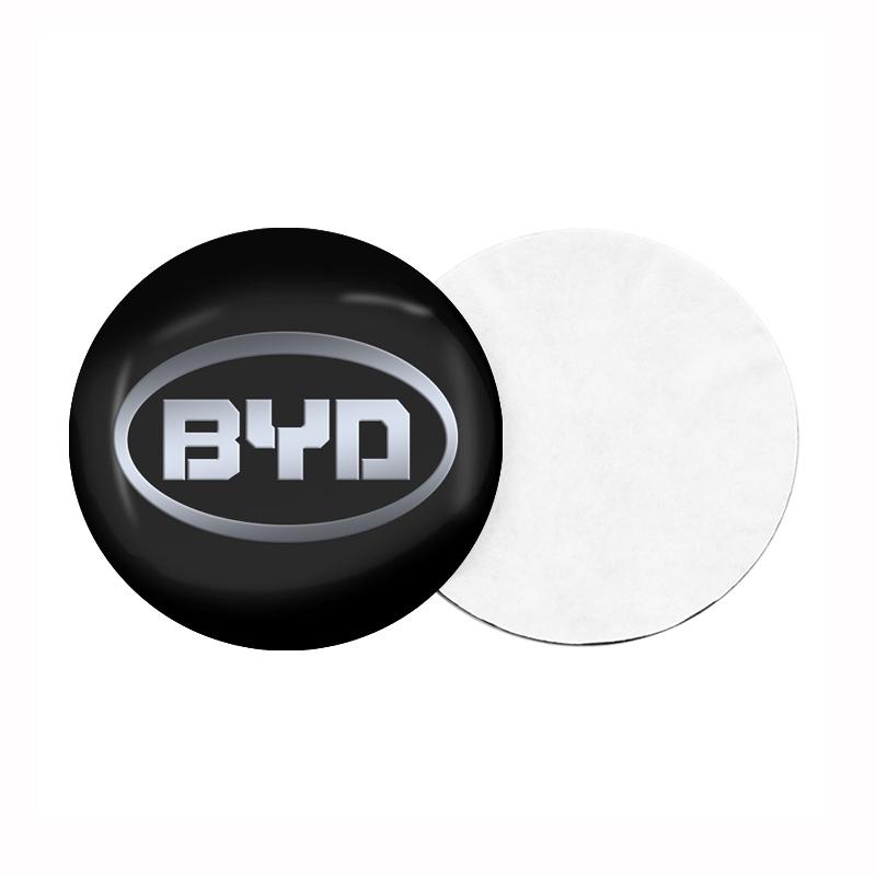 4Pc 56mm Car Wheel Stickers Center Hub Cap Car Emblem Badge Decal For BYD F3 I3 F0 F6 S6 S8 E5 E6 G3 G6 L3 S7 M6 Tang Song Qing