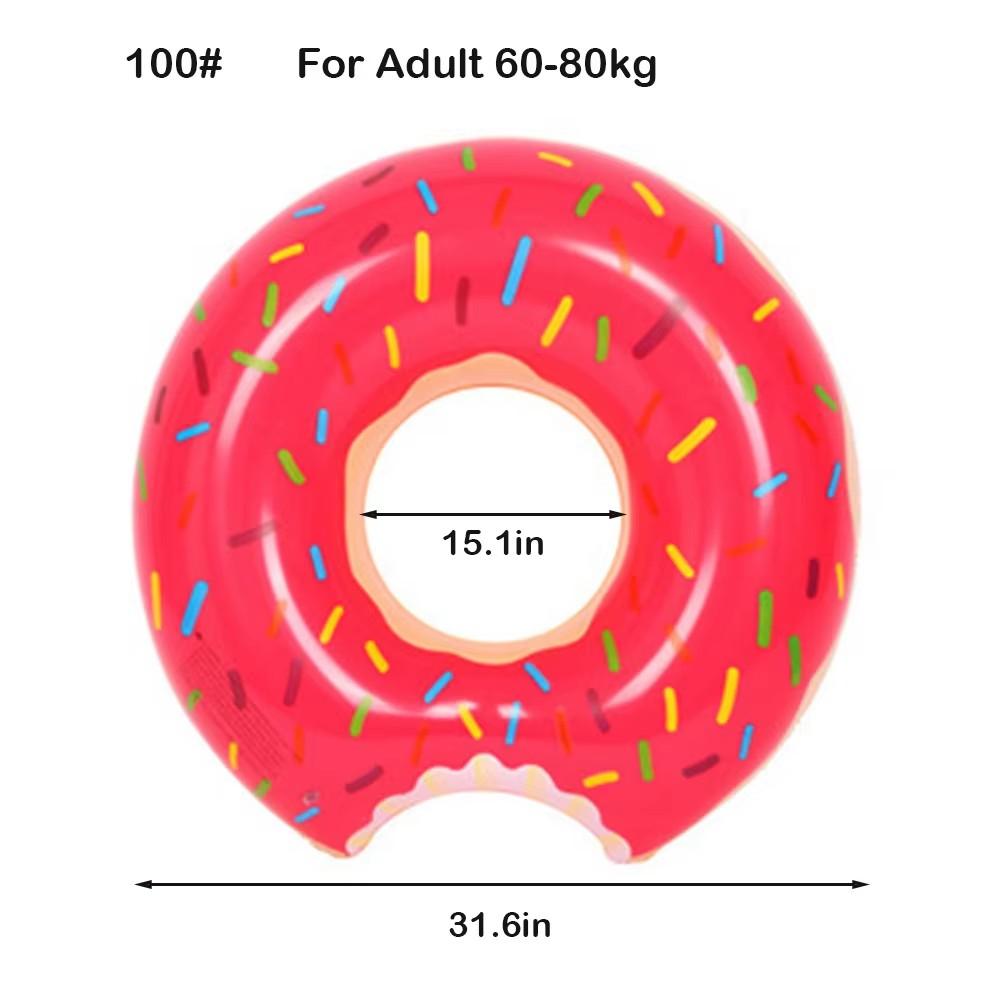 

Кольцо для плавания Rooxin Donut, надувной плавательный круг для детей и взрослых, плавательный круг для детей, плавательный круг для игр в воде, оборудование для плавания