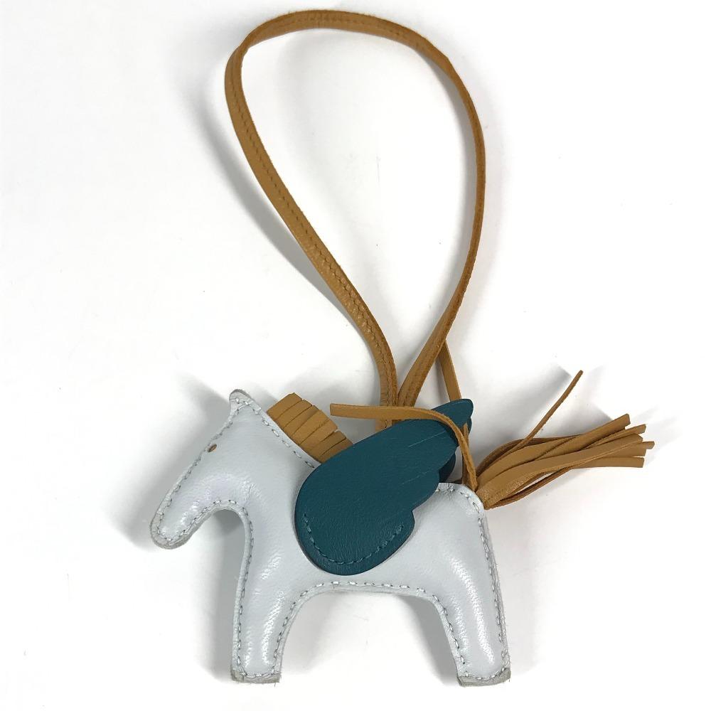HERMES Pegasus PM Pegasus PM Bag Charm charm Anyo Miro Plume/Sesame blue/Beige