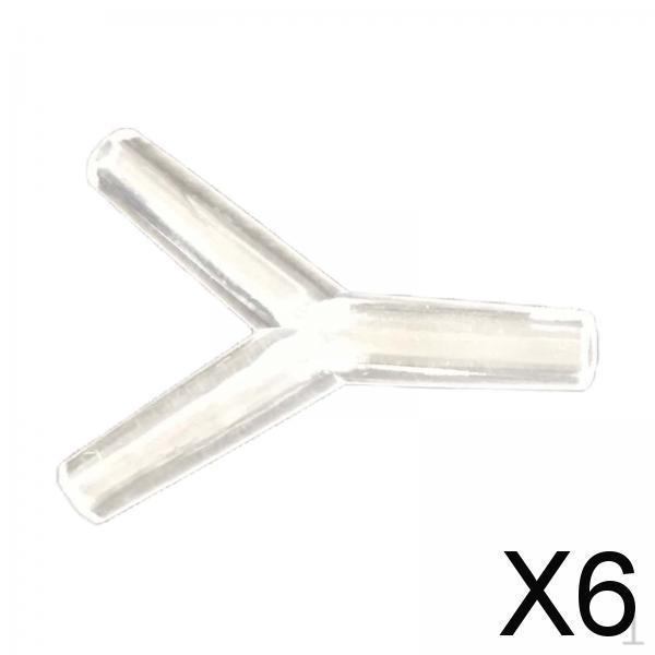 

6x Y Shaped Aquarium Air Pump Connector/ Tubing Connector Replace Parts/ High Performance