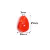 10pcs 29x20mm Irregular Acrylic Beads Colorful Oval Cloud Beads Loose Beads For DIY Jewelry Making Bracelet Necklace Accessories