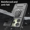 Armor Case For Xiaomi Redmi Note 14 13 Pro Plus 5G 4G Heavy Duty Shockproof Anti-Scratch With Ring Holder Phone Cover