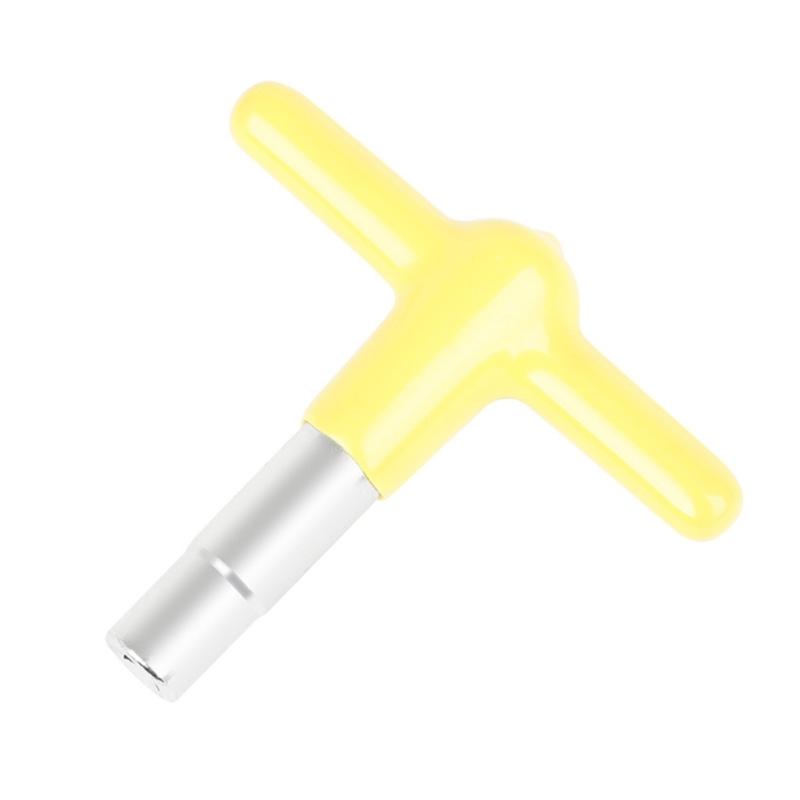 Adjusting Wrench Zinc Alloy T-Shaped Square Hole Wrench Drum Key Percussions Instrument Adjustment Tool Drum Tunings Key