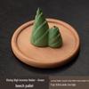 Blessing for Peace: Yuzu Incense Holder & Tray for Zen Tea Rooms and Coffee Tables