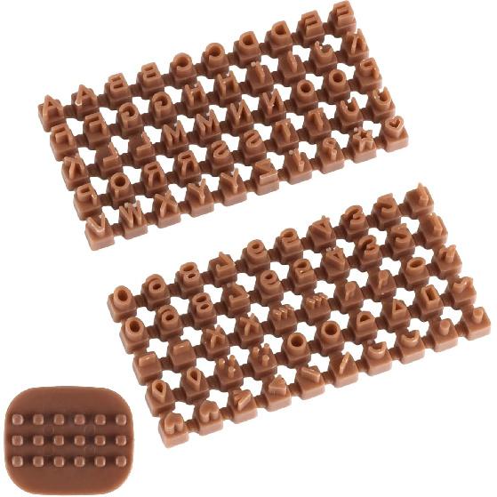 Polymer Clay Molds,Pottery Stamps for Clay Personalized,Number & Letter Stamps for Clay,Suitable for Baking Enthusiasts to Make Cake and Biscuit