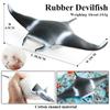 Oenux Ocean Animals Whale Shark Megalodon Crab Starfish Octopus Action Figures Soft Sea Life Model Educational Toy For Kids Gift