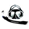 SBART Tempered Glass Diving Mask and Dry Snorkel Set