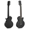 Enya Nova Go Mini Acoustic Guitar, 14-Size Carbon Fiber Mini Guitar Beginner Kit with Guitar Case (Black)