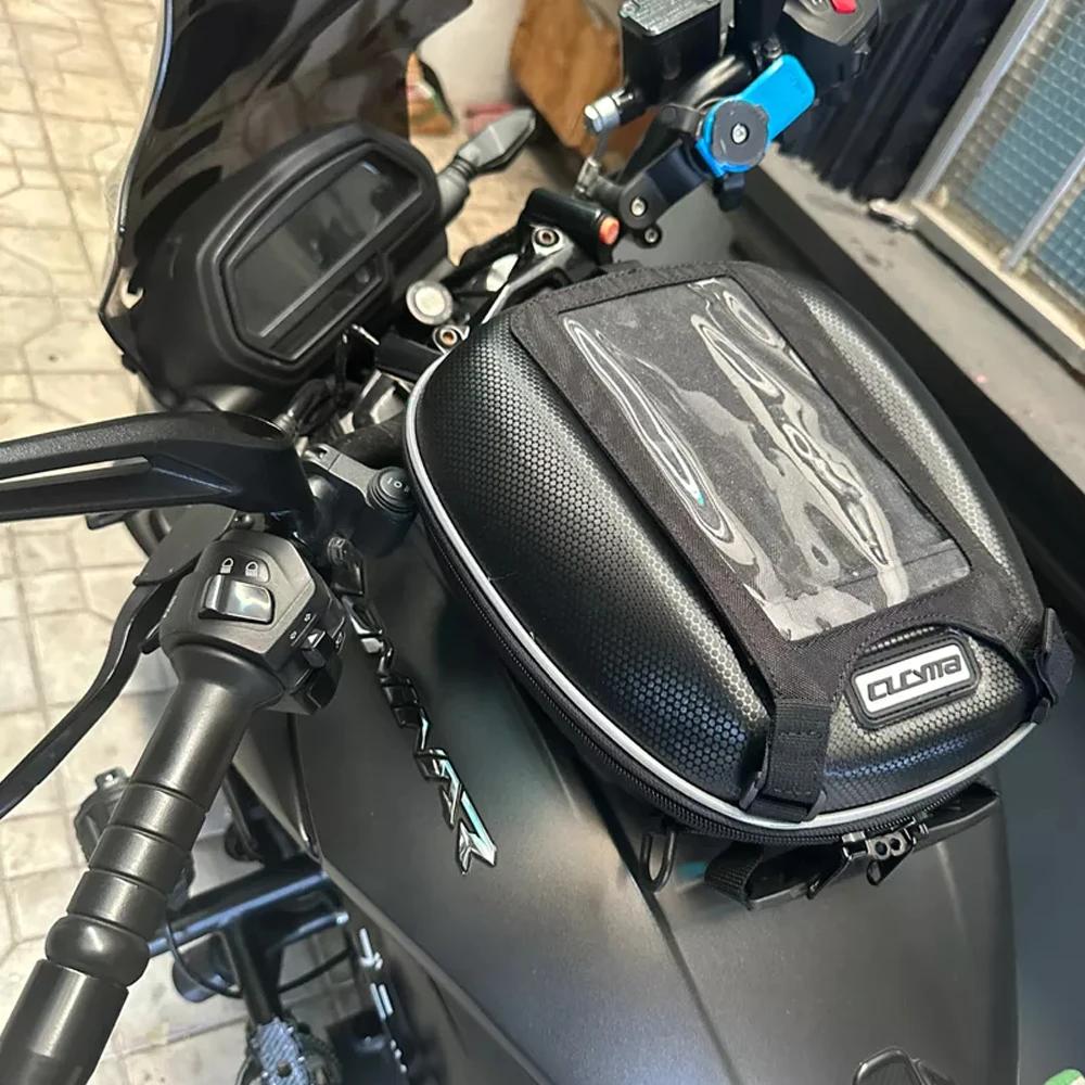 Tank Bags for Kawasaki Bajaj Dominar 250 400  Dominar250 Dominar400 Motorcycle Navigation Tool Luggage Top Case Quick Lock Bag