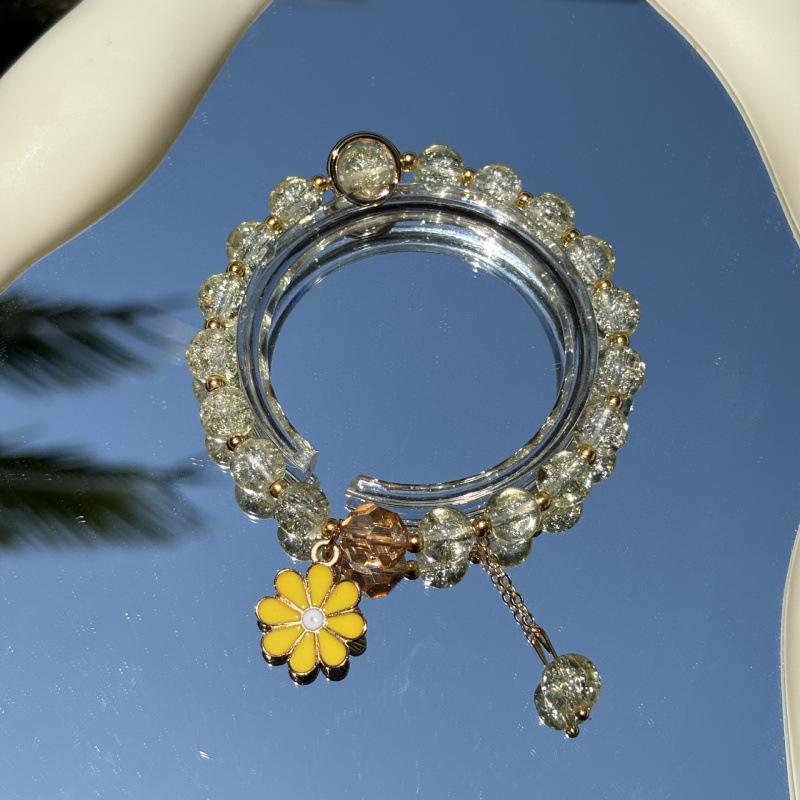 Lily of the Valley Butterfly Bracelet - Multi-Style Beaded Star & Moon Design