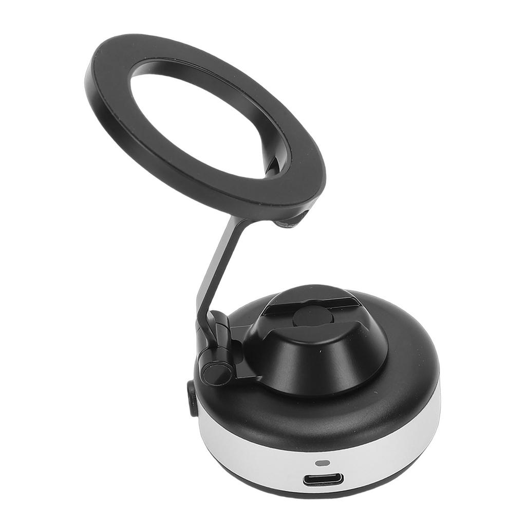 Vacuum Suction Magnetic Car Phone Holder Aluminum Alloy Strong Magnetic Electric Cell Phone Holder for Car Glass