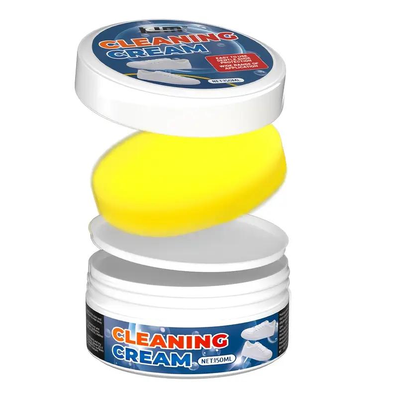 

Multi-purpose shoe cleaner - 150g, quick wipe for white sneakers, no rinsing required, restores and maintains cleanliness