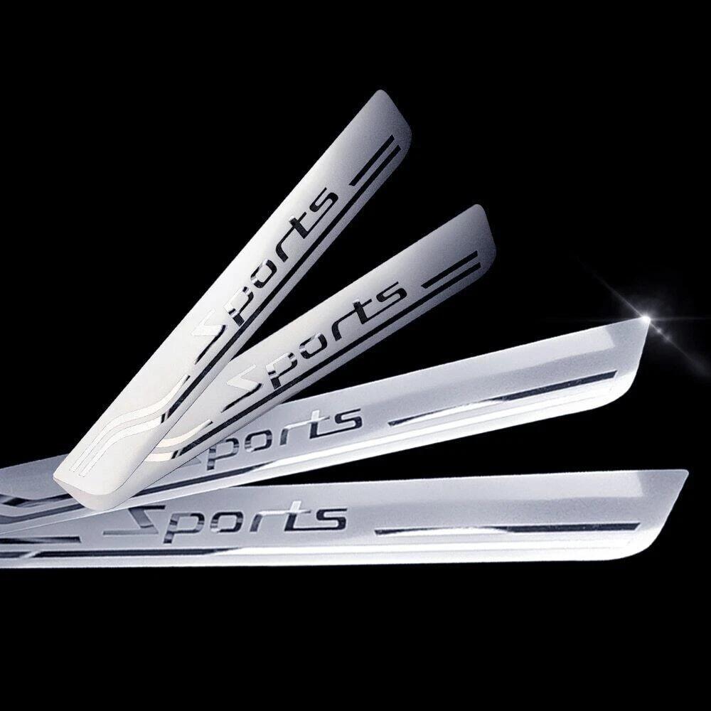 

Car Threshold Trim For Skoda Octavia 2017 2018 Door Sill Scuff Plate Protector Stickers Cover Accessories 2024 серебряный