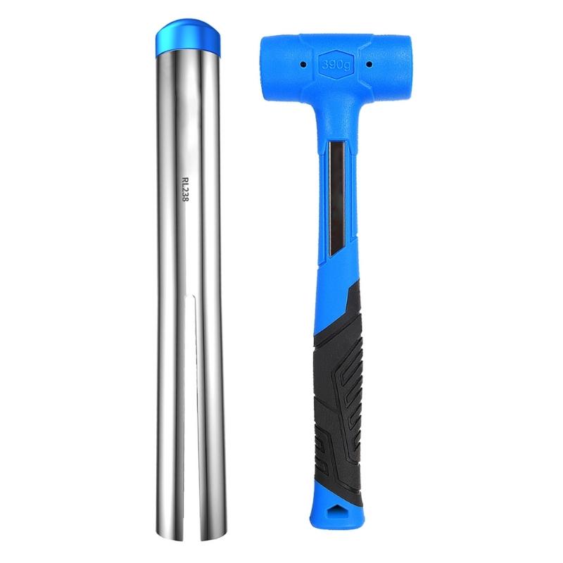 

Bicycles Press-in Bearing Removal Tool Bottom Bracket Remover with Hammer Headset Cup Remover Tool for Bike Repair 1