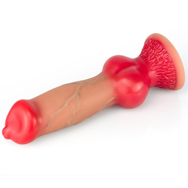 5 mărimi XXL Realistic Big Knot Dog Dildo Gros Animal Penis Ventuză Dildo Mari Plug Anal Adult Jucării Sexuale Uriașe Bărbați Femei