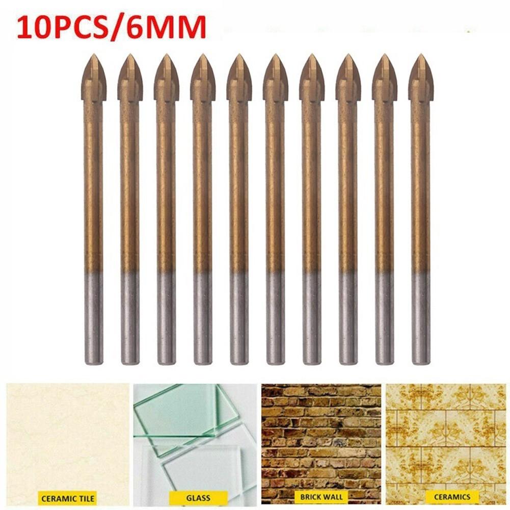 Tile Bit Drill Tip Titanium Tungsten Carbide Ceramic