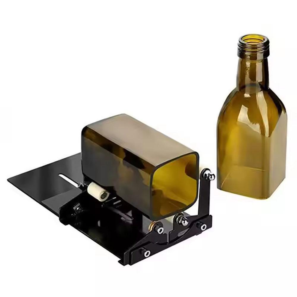 Glass Bottle Cutting Tool, Square Round Wine Glass Sculpture Cutting Machine, Beer Glass Cutting Bottle Stand, DIY