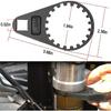 Substituir para YB-ACC04 18-79815 Ferramentas para Barcos Filtro de Combustível Separador de Água Chave MT0041 para Yamaha 4 Tempos 150 a 350 CV Número de Série 0406, HDPI 2006 a