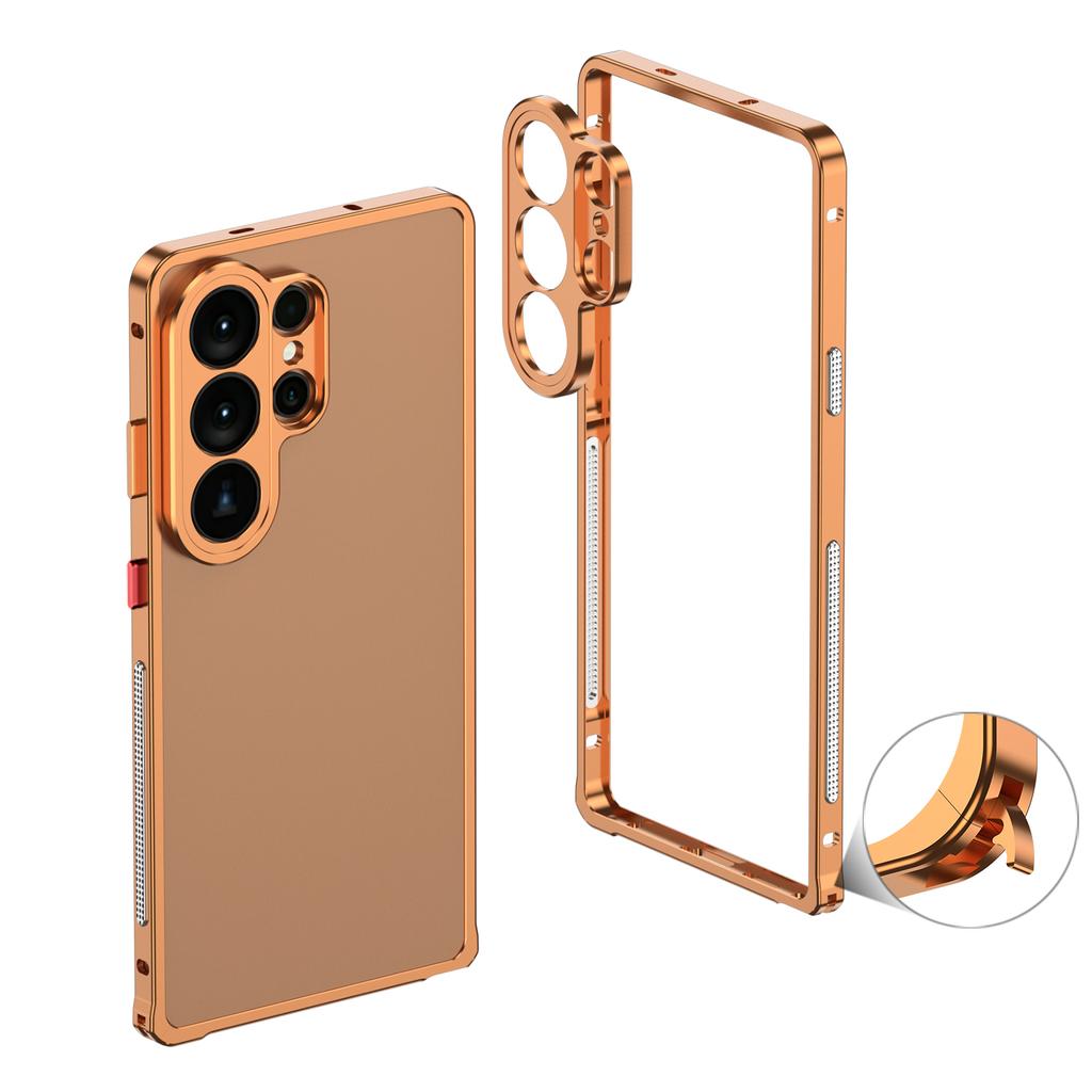 Detachable Metal Camera Protect Ultra-Thin Case For Samsung Galaxy S26 Ultra S26 Plus S26+ Metal Frame Shockproof Cover Bumper
