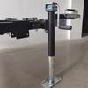 Side-Wind Trailer Jack Adjustable Round-Tube Stable for Rv Owners