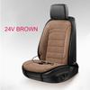 Artificial Wool Car Heating Seat Cushion 45°C-65°C Adjustable Temperature Universal Winter Car Seat Cushion 12V 24V Optional