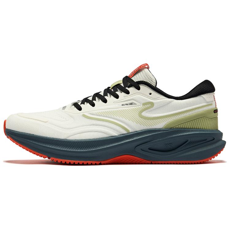 Erke Shuttle 3.0 Water-Resistant Comfortable Protective Running Shoes Men Sneakers Micro-Crystal-White Celery 51124303174-007