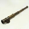 Vintage Brass Spyglass Telescope | Dollond London 1920 Style | Wood or Leather Case | Nautical Gift Décor