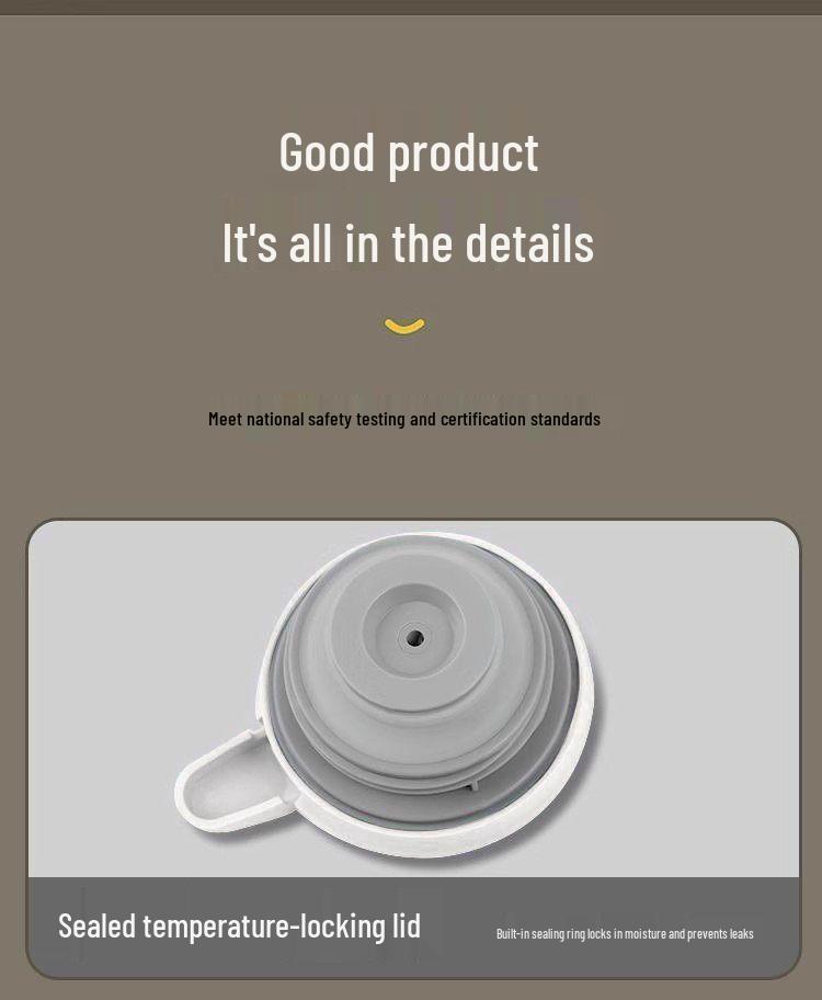 Large Capacity Glass-Lined Thermos Flask for Dormitory Use - Ideal for Hot Water and Tea