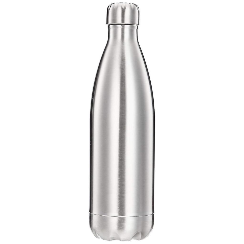 Stainless Steel Insulated 24 Hours Hot or Cold Bottle Flask, 1000 Ml, Silver