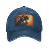 Tomb Raider Lara Croft Games Angelina Jolie Gaming Denim Fabric Cap Casual Baseball Caps Hat Summer Unisex Baseball Hats