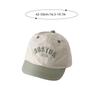Summer Baby Duckbill Hat Quick Drying Duck Tongue Cap 6-36Month Boy Girl Sunscreen Visors Color Block Letter Kids Baseball Caps