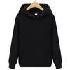 Frühlings- & Herbst-Sport-Sweatshirts mit Kapuze in Unifarben für Paare