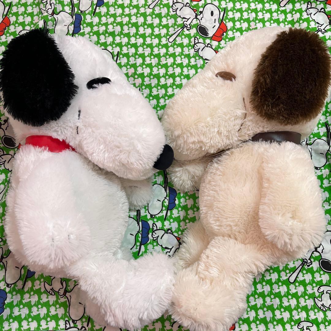 Snoopy stuffed toy extra large set of 2