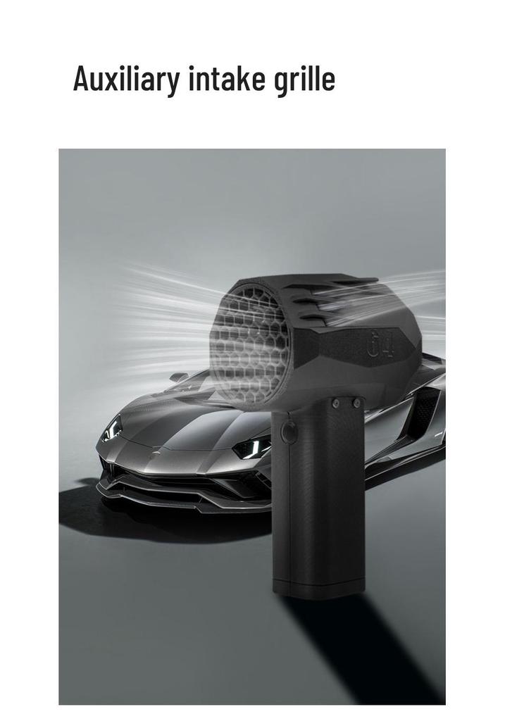 Cross-Border MINI X64 Turbo Fan with 64-Core Brushless Motor and 20W Fast Charging