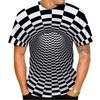 Plus Size Men's 3D Pretty Woman Print T-Shirt, Casual Crew Neck Short Sleeve T-Shirt with Anime Beauty Design,