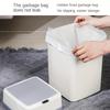 Automatic Bathroom Trash Can, Touchless Motion Sensor Garbage Can with Lid, Smart Plastic Slim Wastebasket for Bathroom, Office