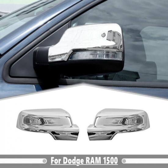 Для Dodge Ram 1500 -2025 ABS Хромированная Накладка на Корпус Заднего Бокового Зеркала 2*