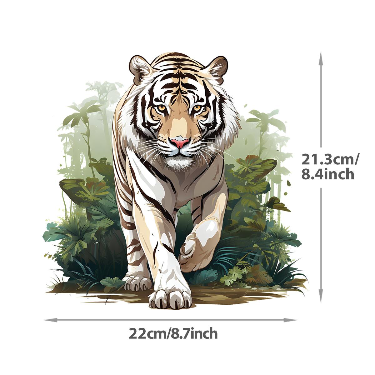 

3D наклейки с лесными животными, нашивка с дикой птицей, тигром, теплопередача, наклейки для одежды «сделай сам», Parches Ropa, сумки, толстовки, нашивки