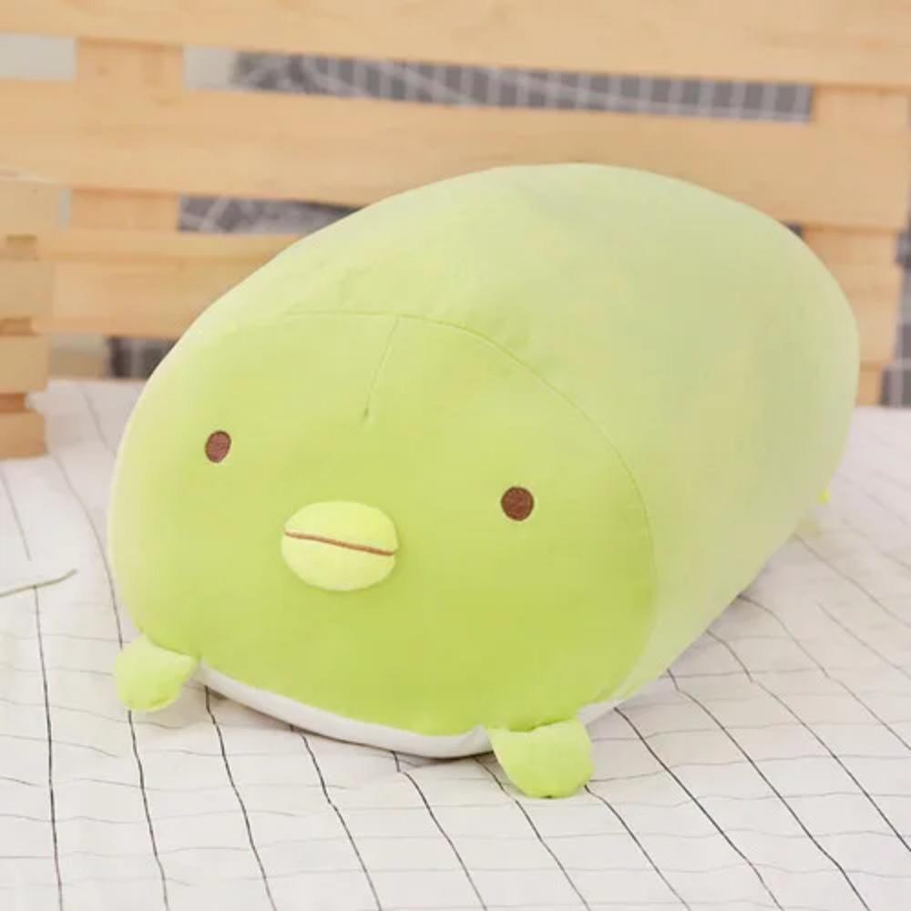 

1шт 28см Японська Анімація Sumikko Gurashi Плюшеві Іграшки Кутова Біо Мультяшна Лялька для Дітей М яка Мила День народження Дівчатка зелений