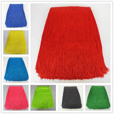 50Cm Polyester Fringed Row Beard Lace Latin Dance Dress Diy Dance Costume Lantern Lace Accessories Decoration