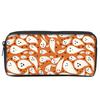 Ghost Pattern Single Layered Pencil Case With Handheld For Boy And Girls Best Gifts 2D Cartoon School Pencil Pouch  For Children