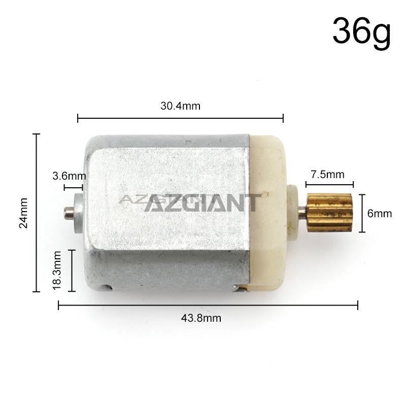 2/5/10 pcs 8T car electric Control motors DC 12V DIY