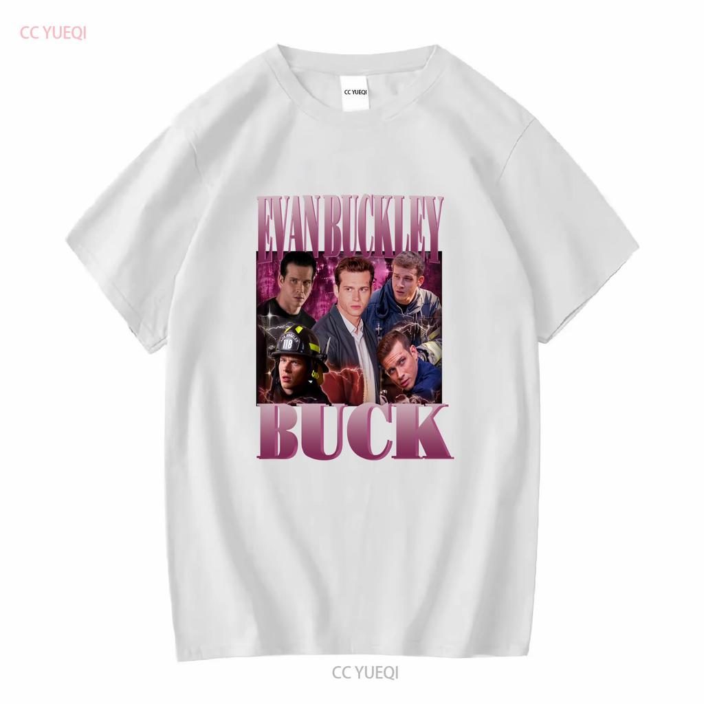 EVAN BUCKLEY T Shirt 9 1 Fan Vintage Washed Graphic Versatile Streetwear Soft Unisex Stretched Casual Slightly Fashion